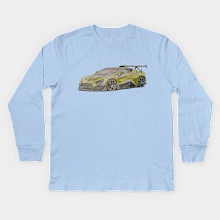 Car Kids Long Sleeve T-Shirt